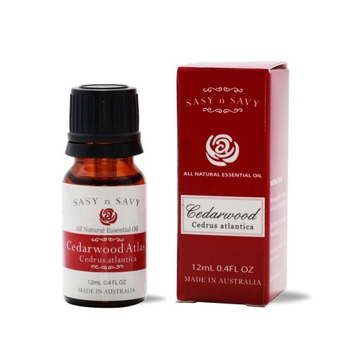 Cedarwood Atlas (Cedrus Atlantica) Essential Oil 12mL