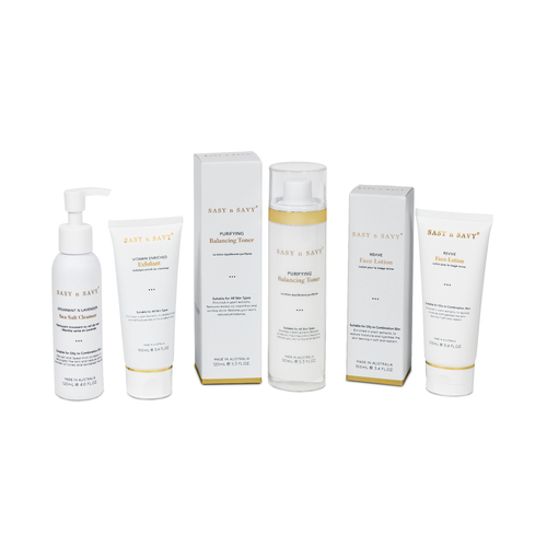 Oily to Combination Skincare Pack Deal  with Toner 