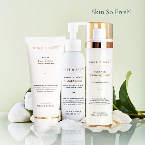 Purify & Hydrate Skincare Trio – For Fresh, Clean, Glowing Skin Naturally